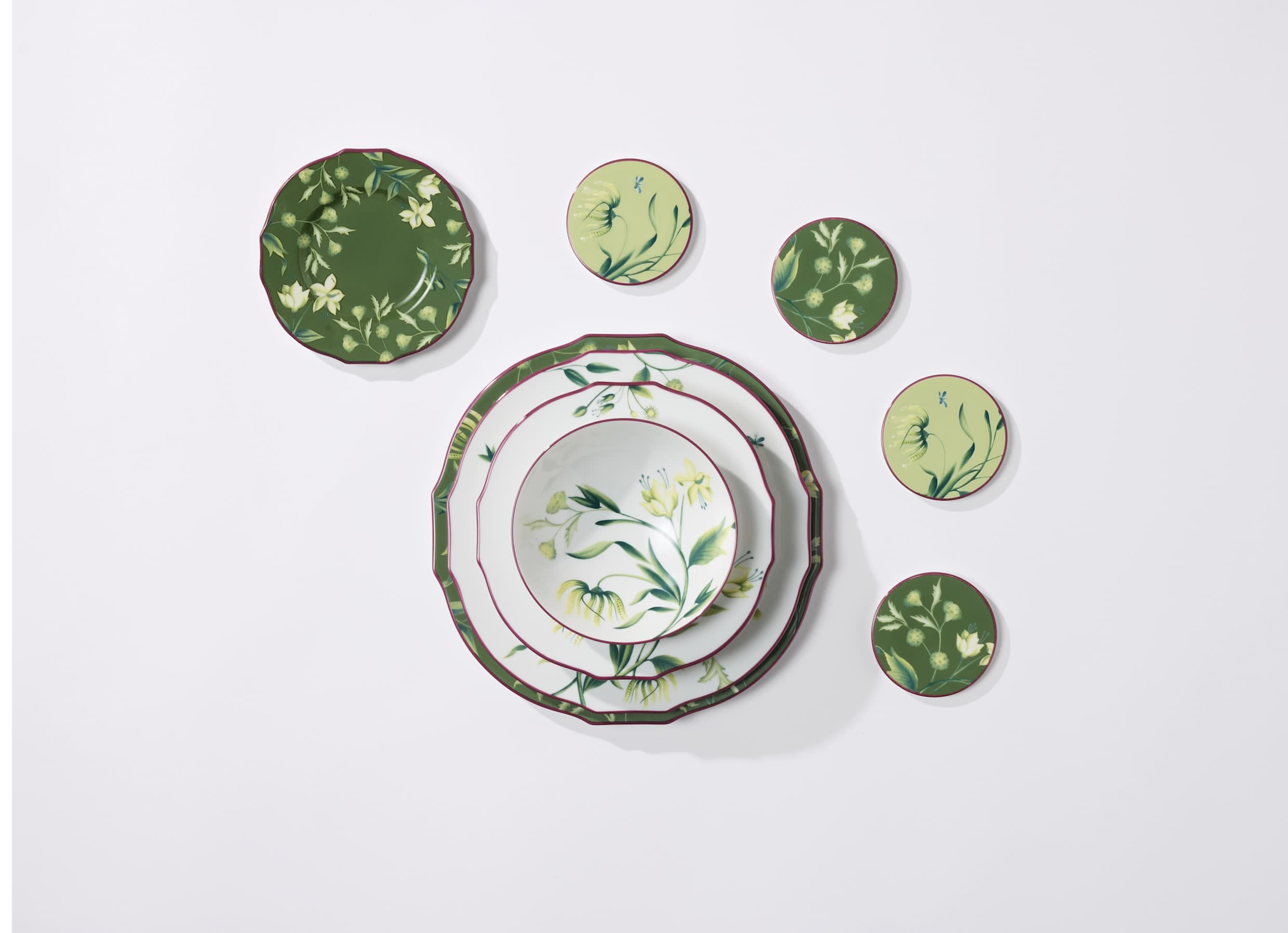 Small bowl Acanto green | Florenza | GINORI 1735